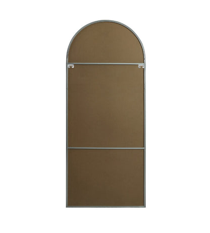 Elegant Furniture & Lighting - Ayra Metal Frame Arch Full Length Mirror 32x76 Inch in Silver - MR1A3276SIL veiw 8
