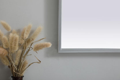 Elegant Furniture & Lighting - Ayra Metal Frame Arch Mirror 24x30 Inch in Silver - MR1A2430SIL veiw 6