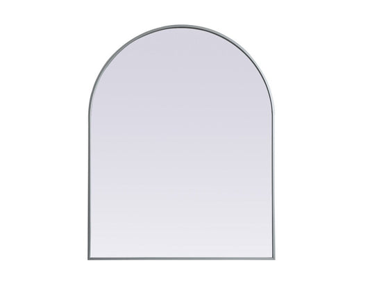 Elegant Furniture & Lighting - Ayra Metal Frame Arch Mirror 33x42 Inch in Silver - MR1A3342SIL veiw 1