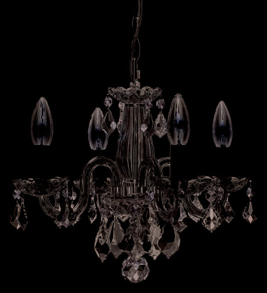 Elegant Furniture & Lighting - Azalea Pendant D15in H12in Lt:4 Chrome Finish  - LD7804D15C veiw 1