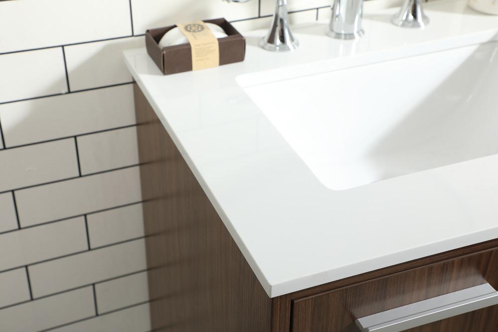 Elegant Furniture & Lighting - Baldwin 24 inch bathroom vanity in Walnut - VF47024MWT veiw 12
