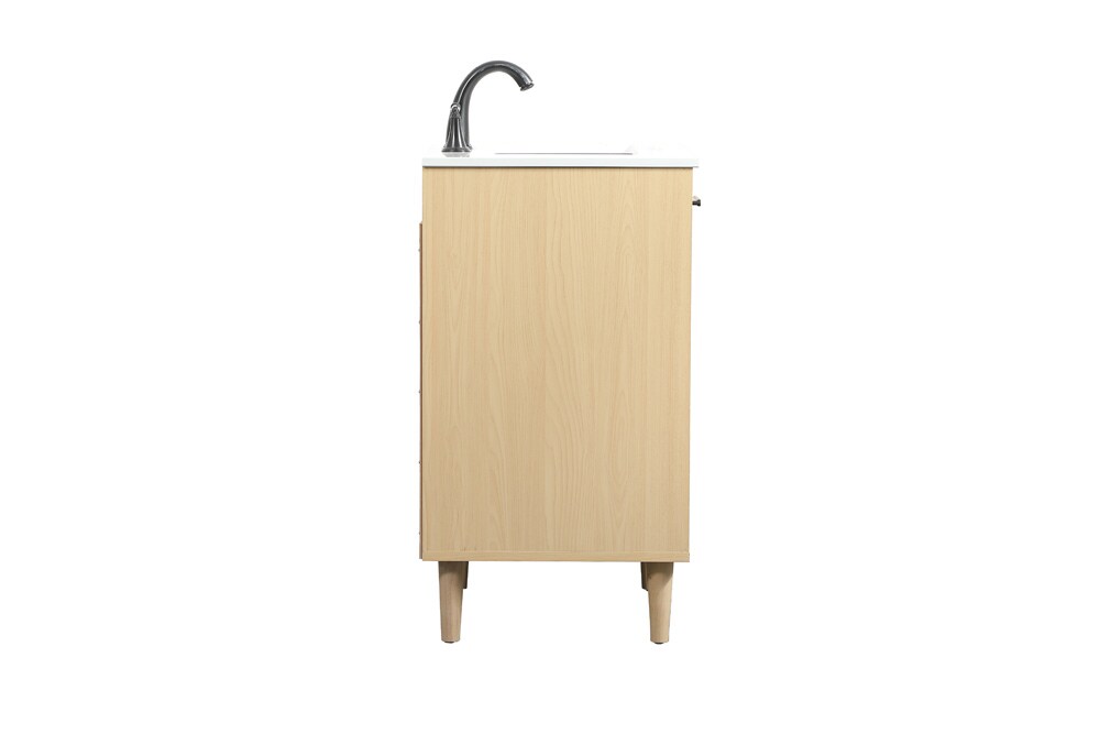 Elegant Furniture & Lighting - Baldwin 30 inch bathroom vanity in Maple - VF47030MMP veiw 7