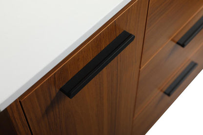 Elegant Furniture & Lighting - Baldwin 30 inch bathroom vanity in Teak - VF47030MTK veiw 5