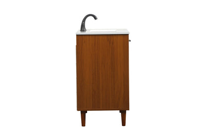 Elegant Furniture & Lighting - Baldwin 30 inch bathroom vanity in Teak - VF47030MTK veiw 7