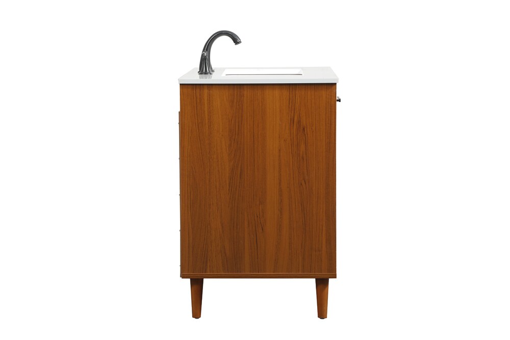 Elegant Furniture & Lighting - Baldwin 36 inch bathroom vanity in Teak - VF47036MTK veiw 7