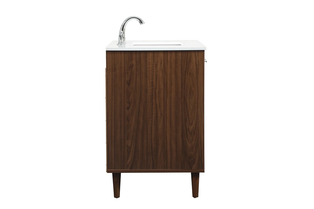 Elegant Furniture & Lighting - Baldwin 36 inch bathroom vanity in Walnut - VF47036MWT veiw 7