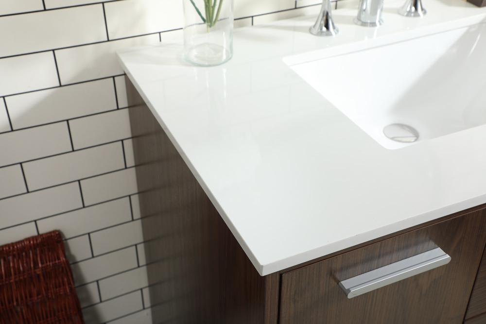 Elegant Furniture & Lighting - Baldwin 36 inch bathroom vanity in Walnut - VF47036MWT veiw 12