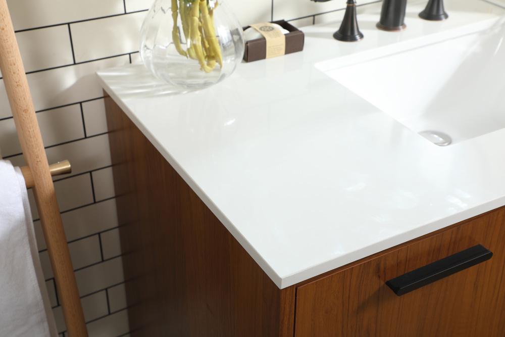 Elegant Furniture & Lighting - Baldwin 42 inch bathroom vanity in Teak - VF47042MTK veiw 12