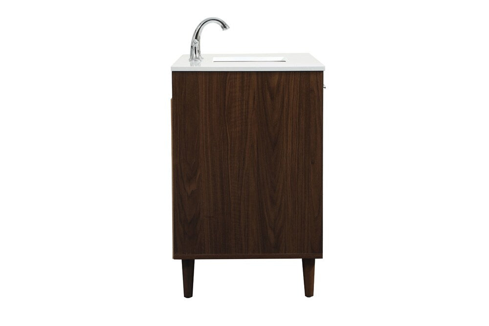 Elegant Furniture & Lighting - Baldwin 42 inch bathroom vanity in Walnut - VF47042MWT veiw 7