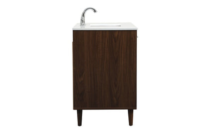 Elegant Furniture & Lighting - Baldwin 42 inch bathroom vanity in Walnut - VF47042MWT veiw 7