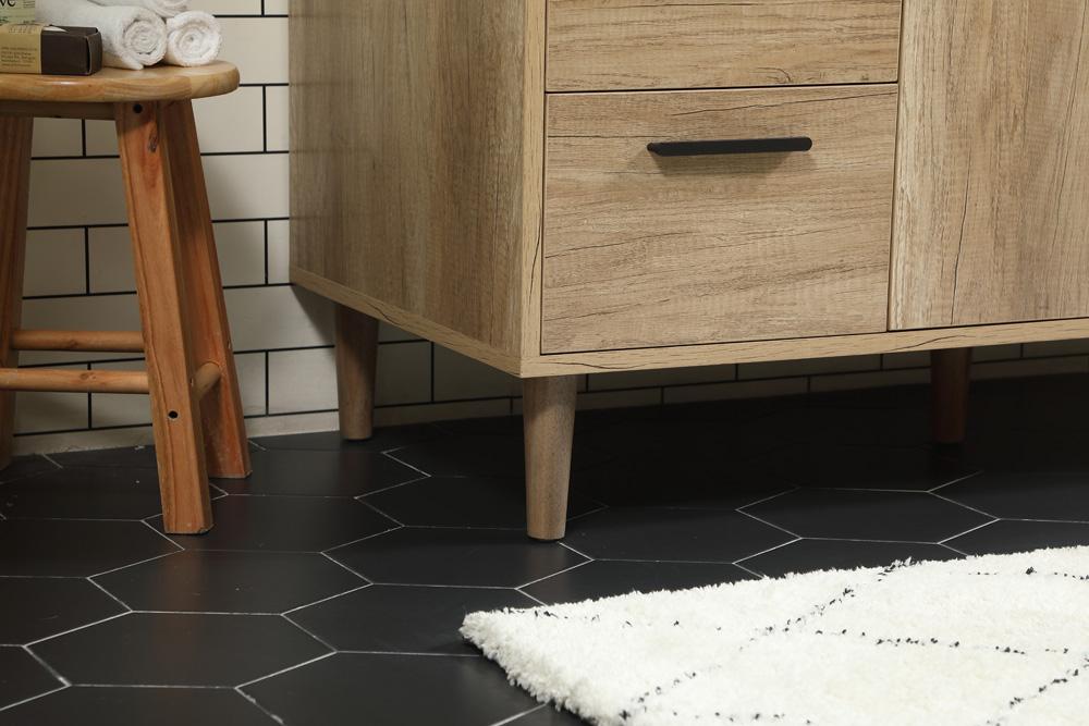 Elegant Furniture & Lighting - Baldwin 48 inch Single bathroom vanity in natural oak - VF47048NT veiw 7