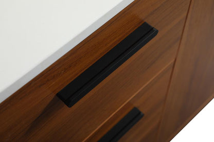 Elegant Furniture & Lighting - Baldwin 48 inch bathroom vanity in Teak - VF47048MTK veiw 5