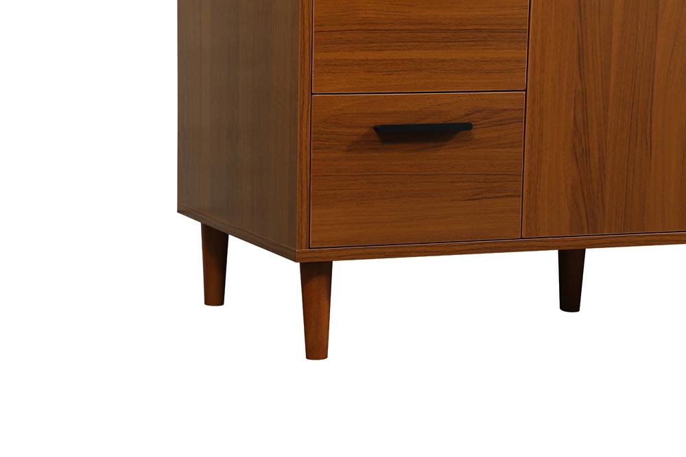 Elegant Furniture & Lighting - Baldwin 48 inch bathroom vanity in Teak - VF47048MTK veiw 6