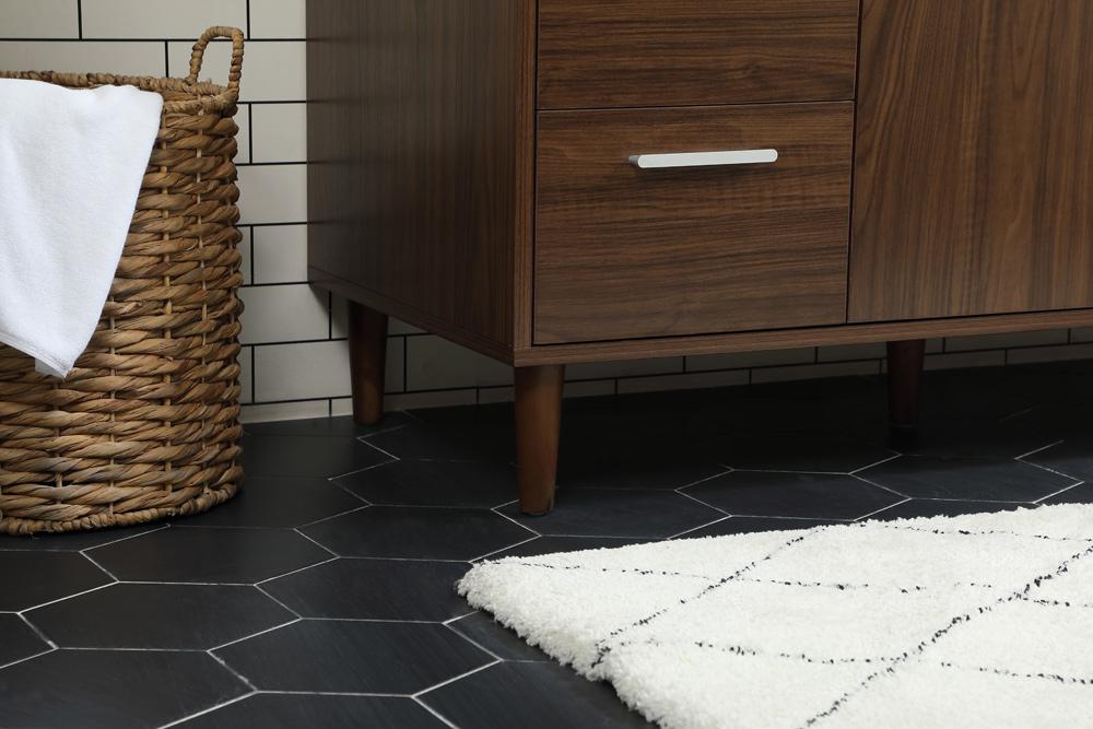 Elegant Furniture & Lighting - Baldwin 48 inch bathroom vanity in Walnut - VF47048MWT veiw 13