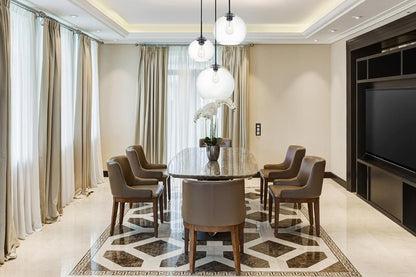 Elegant Furniture & Lighting - Baxter 3 Lights Black Pendant With Clear Glass - LD2218BK veiw 2