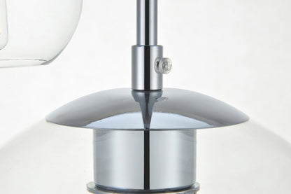 Elegant Furniture & Lighting - Baxter 3 Lights Chrome Pendant With Clear Glass - LD2236C veiw 6
