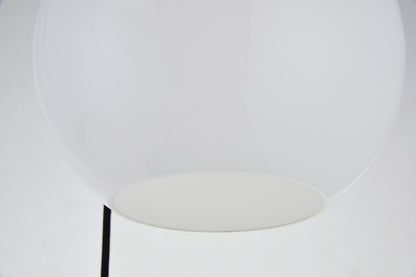 Elegant Furniture & Lighting - Baxter 3 Lights Brass Pendant With Frosted White Glass - LD2209BR veiw 7