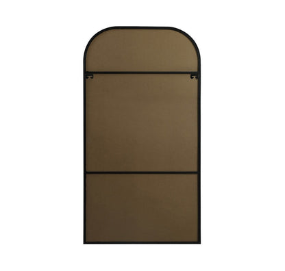 Elegant Furniture & Lighting - Blaire Metal Frame Arch Full Length Mirror 35x66 Inch in Black - MR1B3566BLK veiw 8