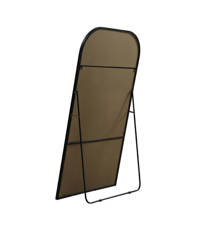 Elegant Furniture & Lighting - Blaire Metal Frame Arch Full Length Mirror 35x66 Inch in Black - MR1FL3566BLK veiw 8