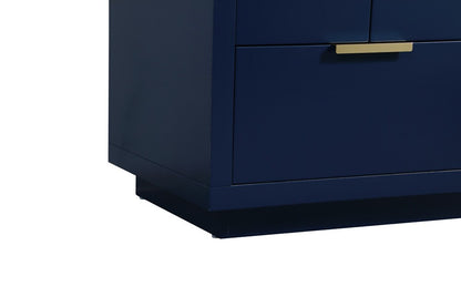 Elegant Furniture & Lighting - Blake 24 inch Single bathroom vanity in blue - VF19424BL veiw 6