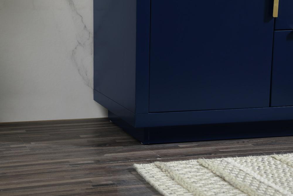 Elegant Furniture & Lighting - Blake 30 inch Single bathroom vanity in blue - VF19430BL veiw 13