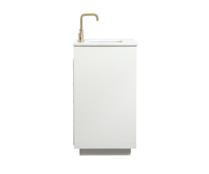 Elegant Furniture & Lighting - Blake 30 inch Single bathroom vanity in white - VF19430WH veiw 7