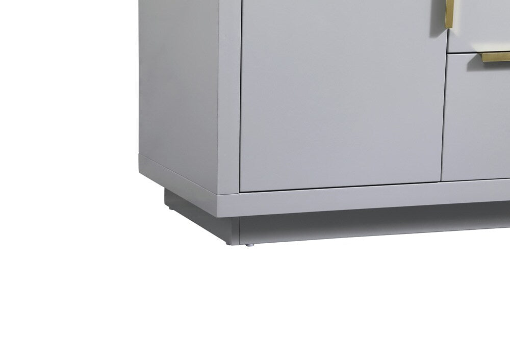 Elegant Furniture & Lighting - Blake 30 inch Single bathroom vanity in grey with backsplash - VF19430GR-BS veiw 6