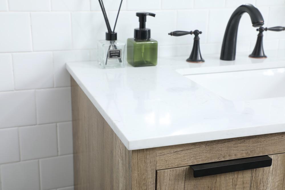 Elegant Furniture & Lighting - Blake 36 Inch SIngle Bathroom Vanity In Natural Oak - VF19436NT veiw 6
