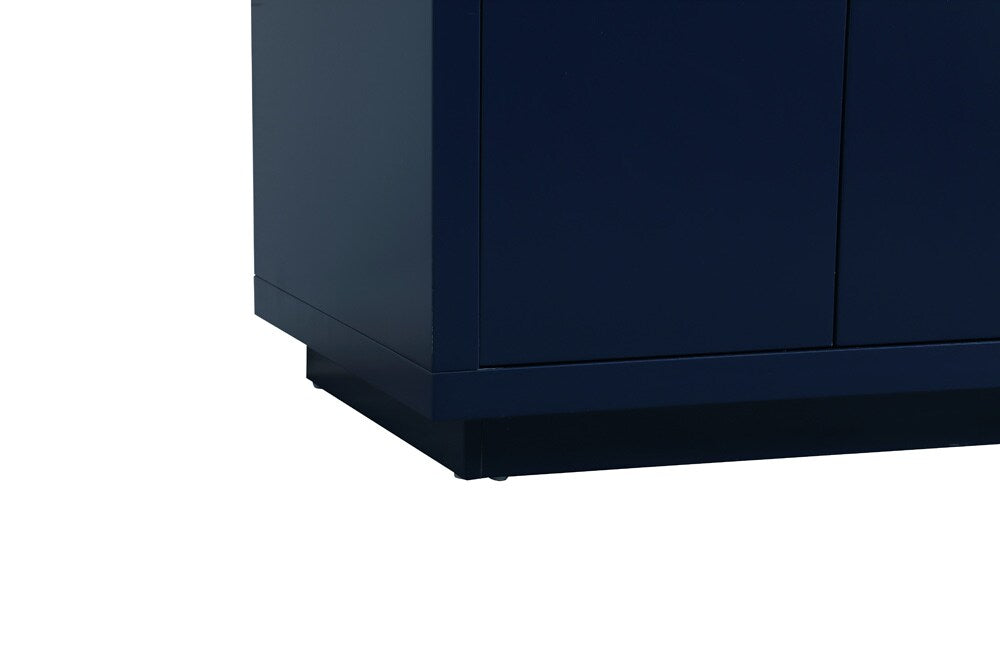 Elegant Furniture & Lighting - Blake 42 inch Single bathroom vanity in blue - VF19442BL veiw 6