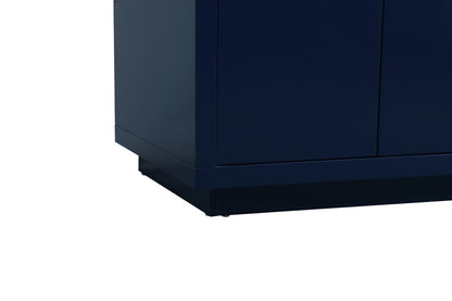 Elegant Furniture & Lighting - Blake 42 inch Single bathroom vanity in blue - VF19442BL veiw 6