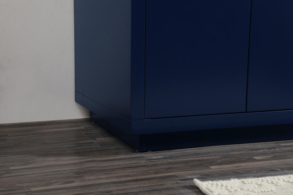 Elegant Furniture & Lighting - Blake 42 inch Single bathroom vanity in blue - VF19442BL veiw 13