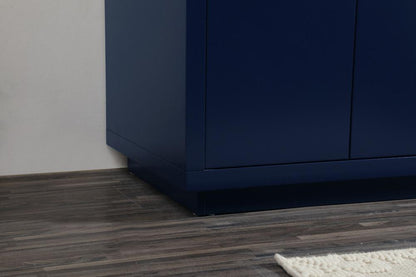 Elegant Furniture & Lighting - Blake 42 inch Single bathroom vanity in blue - VF19442BL veiw 13