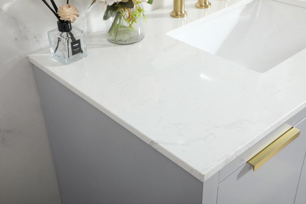 Elegant Furniture & Lighting - Blake 42 inch Single bathroom vanity in grey - VF19442GR veiw 12