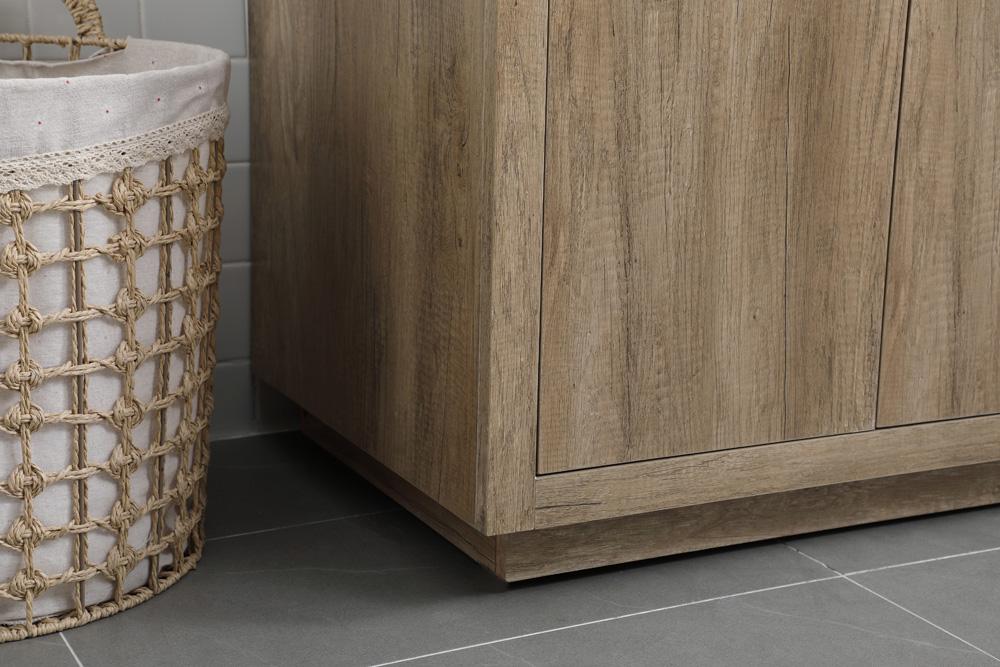 Elegant Furniture & Lighting - Blake 42 Inch SIngle Bathroom Vanity In Natural Oak - VF19442NT veiw 7