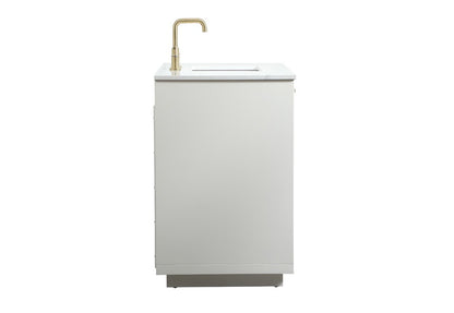 Elegant Furniture & Lighting - Blake 42 inch Single bathroom vanity in white - VF19442WH veiw 7