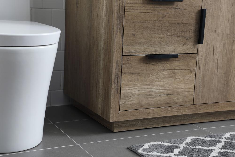 Elegant Furniture & Lighting - Blake 48 Inch SIngle Bathroom Vanity In Natural Oak - VF19448NT veiw 7