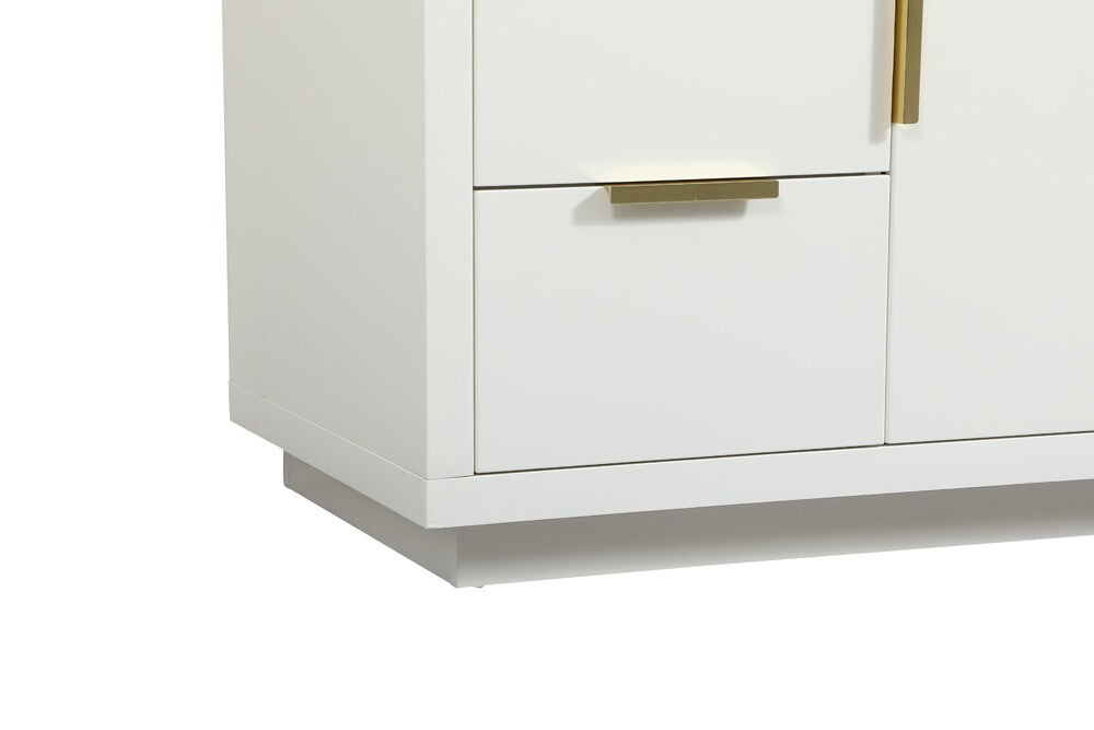 Elegant Furniture & Lighting - Blake 48 inch Single bathroom vanity in white - VF19448WH veiw 6