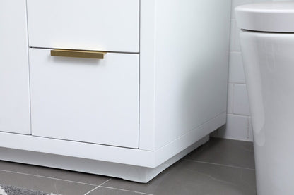 Elegant Furniture & Lighting - Blake 54 Inch SIngle Bathroom Vanity In White - VF19454WH veiw 7