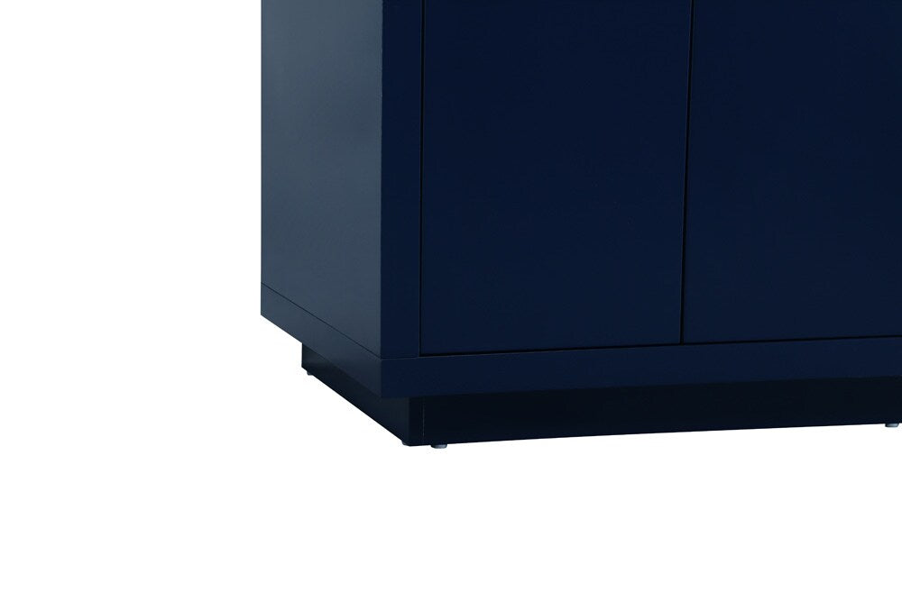 Elegant Furniture & Lighting - Blake 60 inch double bathroom vanity in blue - VF19460DBL veiw 6