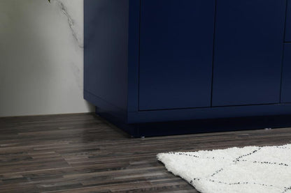 Elegant Furniture & Lighting - Blake 60 inch double bathroom vanity in blue - VF19460DBL veiw 13
