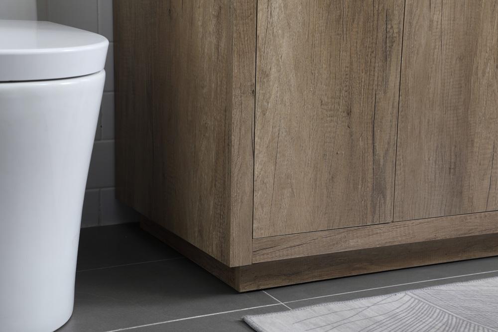 Elegant Furniture & Lighting - Blake 60 Inch Double Bathroom Vanity In Natural Oak - VF19460DNT veiw 7