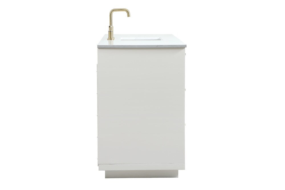 Elegant Furniture & Lighting - Blake 60 inch Single bathroom vanity in white - VF19460WH veiw 7