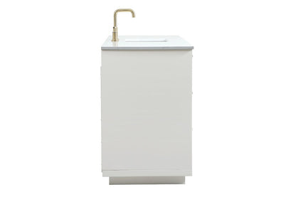 Elegant Furniture & Lighting - Blake 60 inch Single bathroom vanity in white - VF19460WH veiw 7