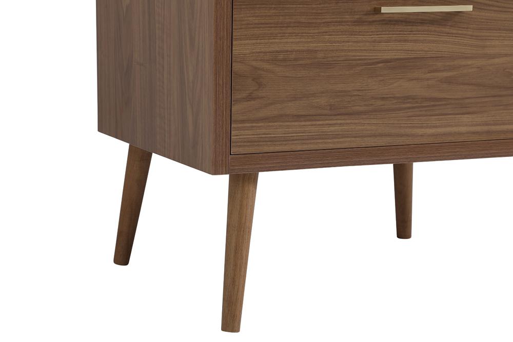Elegant Furniture & Lighting - Boise 30 inch bathroom Vanity in Walnut Brown with Backsplash - VF41030WB-BS veiw 6