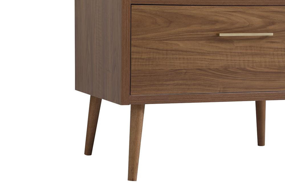 Elegant Furniture & Lighting - Boise 36 inch bathroom Vanity in Walnut Brown with Backsplash - VF41036WB-BS veiw 5