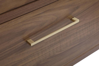 Elegant Furniture & Lighting - Boise 36 inch bathroom Vanity in Walnut Brown with Backsplash - VF41036WB-BS veiw 6