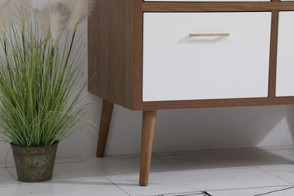 Elegant Furniture & Lighting - Boise 42 inch bathroom vanity in White - VF41042WH veiw 7
