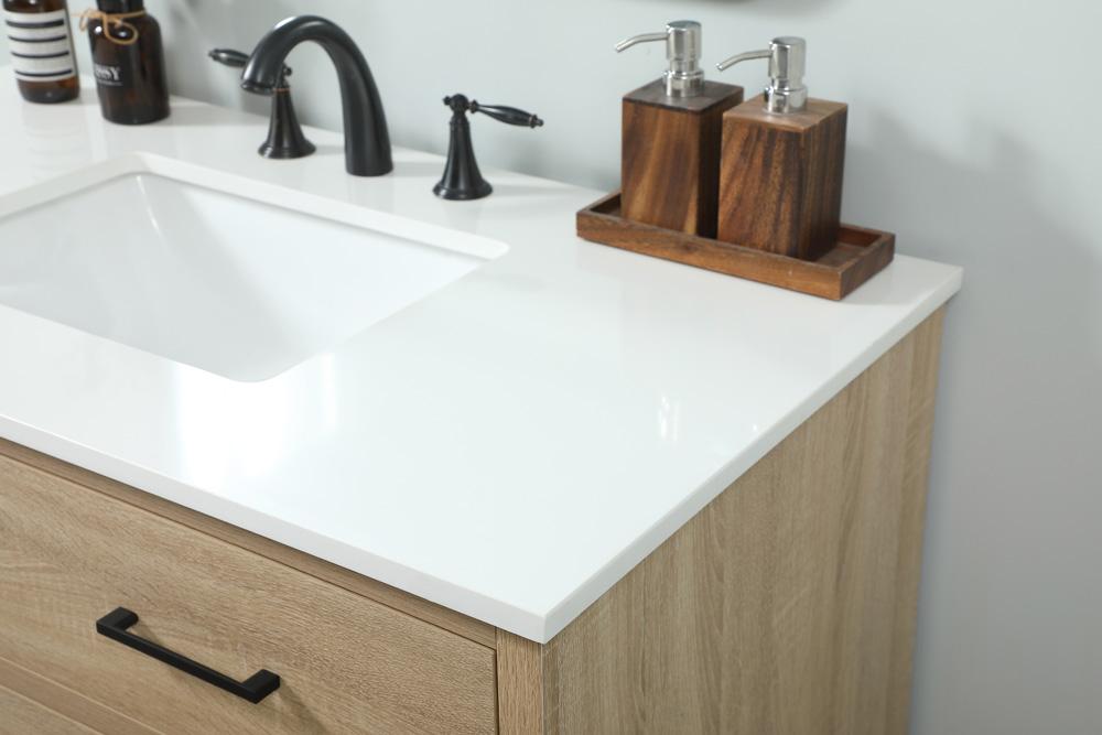 Elegant Furniture & Lighting - Boise 42 inch Single bathroom vanity in mango wood - VF41042MW veiw 6