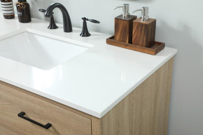 Elegant Furniture & Lighting - Boise 42 inch Single bathroom vanity in mango wood - VF41042MW veiw 6