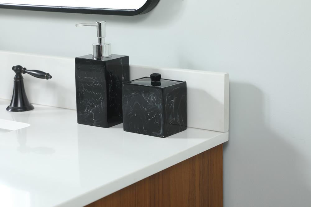 Elegant Furniture & Lighting - Boise 42 inch Single bathroom vanity in teak with backsplash - VF41042MTK-BS veiw 6
